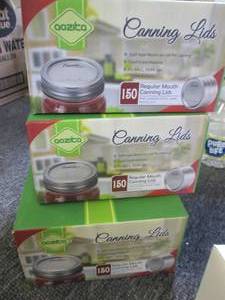 lot 271 image: lot of 525 regular mouth canning li...