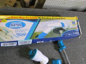 lot 303 image: hurricane spin scrubber...