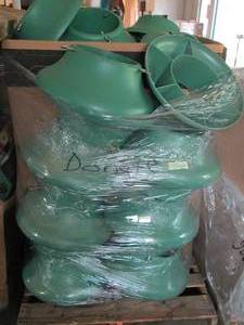 lot 319 image: pallet of tree stands ...