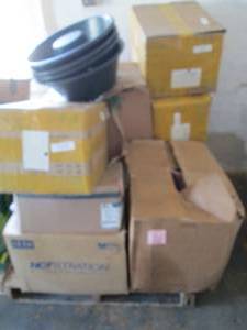 lot 321 image: pallet of unsoldunclaimed...