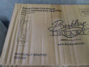 Case of 250 KnifeForkSpoonNapkin...