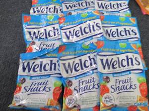 9- 5 oz Bags Welchs Fruit Snacks...