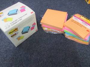 Post It Notes, Pop Up Dispenser & N...