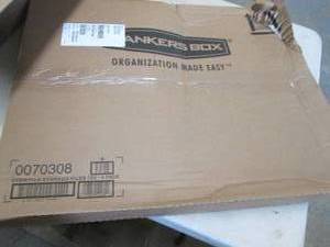 4 pk Bankers Boxes...