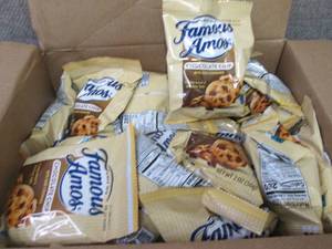 Case of 42-2 oz Pouches Famous Amos...