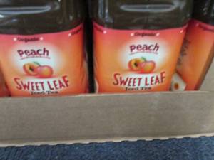 8-64 0z Bottles Sweet Leaf Peach Ic...