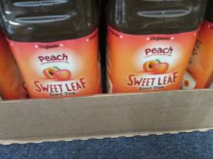 8-64 0z Bottles Sweet Leaf Peach Ic...
