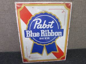 Metal Pabst Sign 16x12.5 inches...