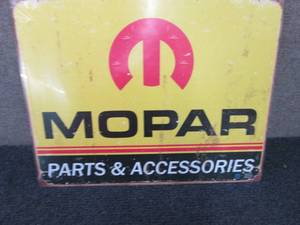 Metal Mopar Sign 16x12.5 inches...