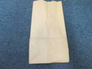 2-500 pk 8# Kraft Paper Bags 6x4x12...