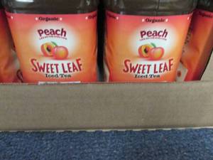 8-64 0z Bottles Sweet Leaf Peach Ic...