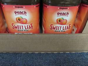 8-64 0z Bottles Sweet Leaf Peach Ic...