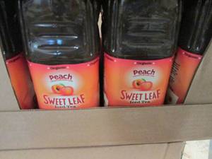8-64 0z Bottles Sweet Leaf Peach Ic...