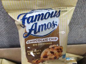 Case of 42-2 oz Pouches Famous Amos...