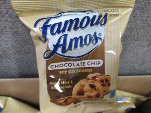 Case of 42-2 oz Pouches Famous Amos...