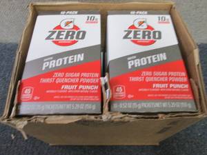 4- 10 pks 10g Protein Pks Zero Frui...