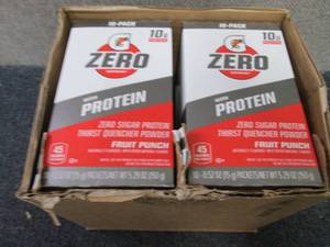 4- 10 pks 10g Protein Pks Zero Frui...