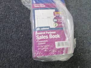 10- 50 ct Carbonless General Sales ...