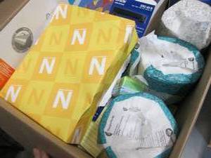 Box of Assorted Office Supplies...