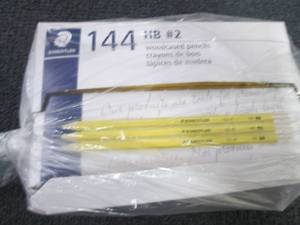 144 Staedtler Pre-Sharpened Pencils...