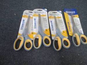 4 Wescott Titanium Scissors...