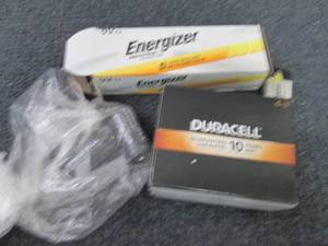 C & 9V Batteries...