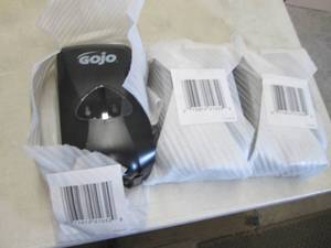 3 GoJo Dispensers...