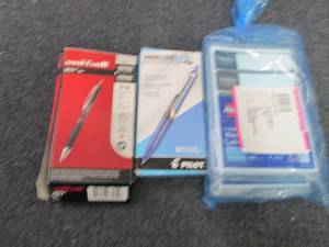 Hello Name Tags, Red Pens, Pilot V7...