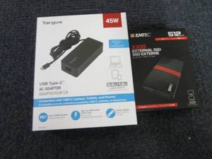 512 GB External SSD, Targus USB Typ...