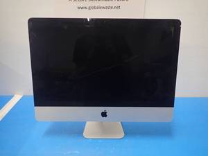 lot 33 image: Apple iMac13,1 A1418 MD094LLA &nbspINTEL(R) CORE(TM) I5-3470S CPU  2.90GHZ  8GB RAM  1TB HDD &nbspcracked and chipped, Bad screen on unit  Includes IOS and power cable