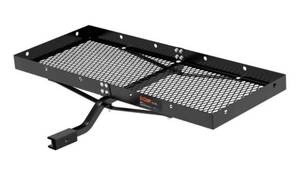 lot 23 image: CURT 300 lb. Capacity 48 in. x 20 in. Aluminum Bolt-Together Hitch Cargo Carrier for 2 in. Receiver
