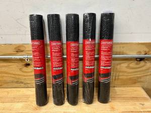 lot 45 image: CRAFTSMAN Lot of 5-   26 Embossed Rolling Cabinet Top Mats