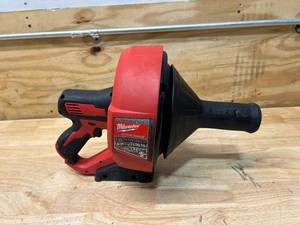 lot 95 image: MILWAUKEE M12 12-Volt Lithium-Ion Cordless Drain Snake Auger With 516 in. x 25 ft. Cable (Tool Only)