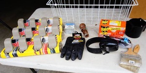 lot 42 image: Garage Items, Tool Hangers...