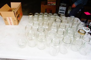 lot 56 image: Assorted Canning Jars...