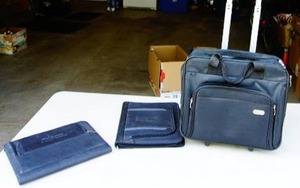 lot 64 image: Portable Office StorageCarry-On Luggage...