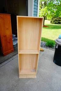 lot 72 image: Rotating Bookcase, DVD Or CD Holder 16 x13 x 52