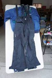 lot 134 image: Mens Winter Coat and Bib-Overalls
