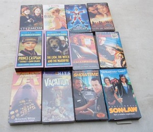 lot 155 image: (12) VHS Tapes Movies...