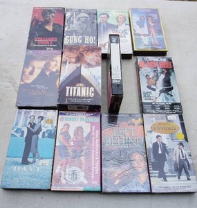 lot 156 image: (12) VHS Tapes Movies...