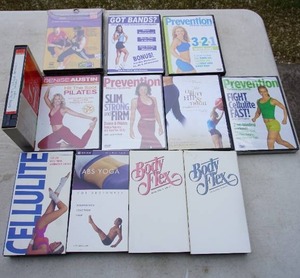 lot 159 image: (12) Work-Out Videos