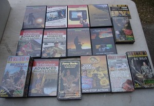 lot 164 image: (16) Hunting and Fishing DVD...