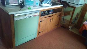 Cabinet, Sink and Dishwasher, See Pictures for Details.