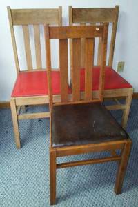 lot 367 image: Vintage Chairs (3)