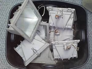 lot 412 image: Hubbell Killark QL500 Light Fixtures. (8)