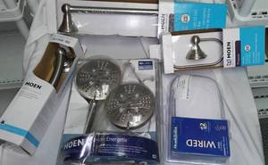 lot 456 image: Bathroom Accessories.Moen NEW in Package