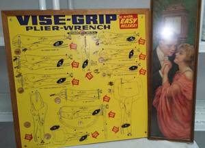 lot 461 image: Vintage Sign Work Vise-Grip