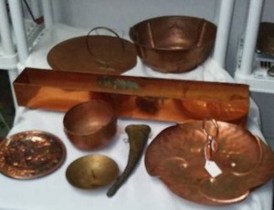 lot 503 image: Misc. Copper Decor (11)