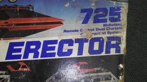 lot 518 image: Vintage Elector Set. ERector 725.