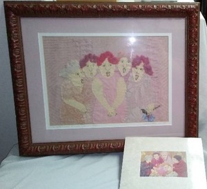 lot 524 image: Vintage DAVID NORSTAD Pictures. (2)